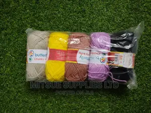 Random Mixed Colour Yarns for CBC Practise Butterfly