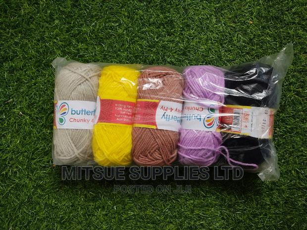 Random Mixed Colour Yarns for CBC Practise Butterfly - main view