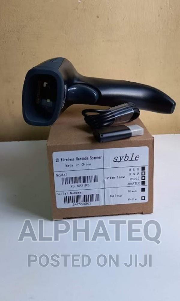 Wireless Barcode Scanner Laser Barcode Reader 1D 2D QR Hand - main view