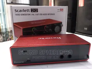 Scarlett 2i2 3rd Generation Soundcard
