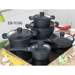 10 Pieces Set Edenberg EB-9186 Cookware
