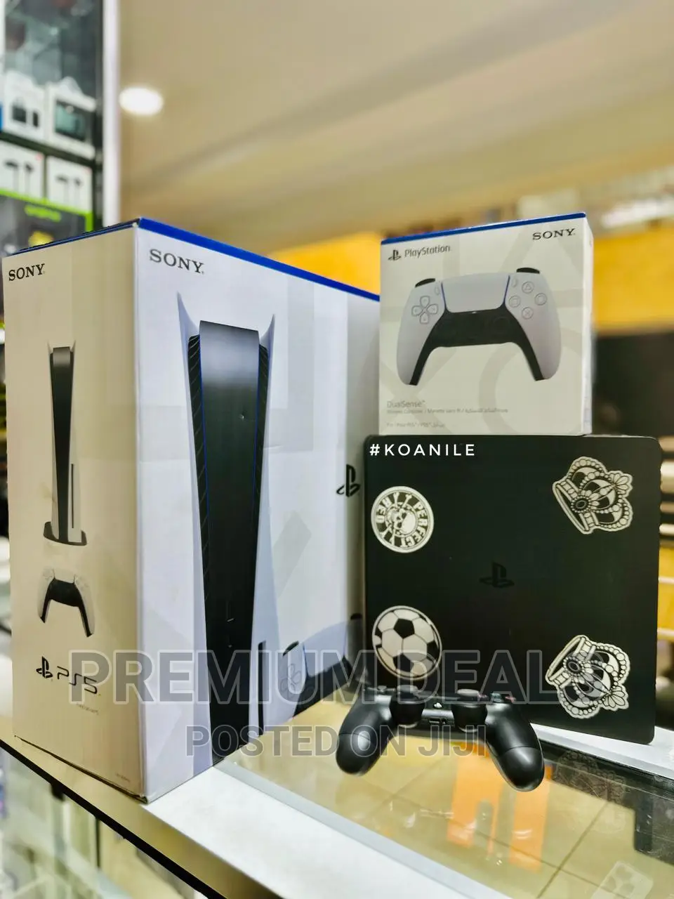 Slim Ps4 With Original Controller