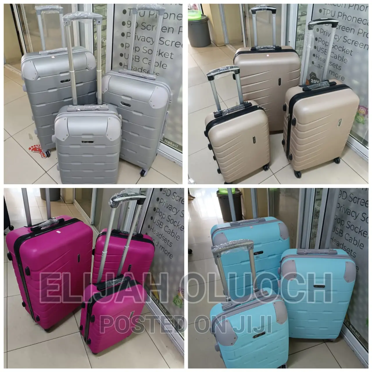 3 in 1luxurious Fiber Suitcase
