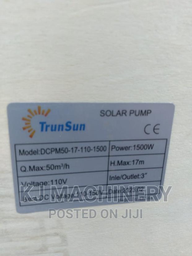 Solar Surface Water Pump-3 Inches-1500watts.