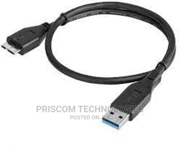 30CM USB 3.0 CABLE CORD FOR for Transcend 2 TB Storejet Hard - thumbnail 2