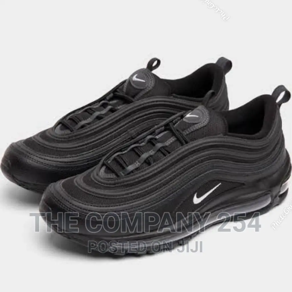 Black Designer Nike Air Max 97 Quality Sneakers Shoes