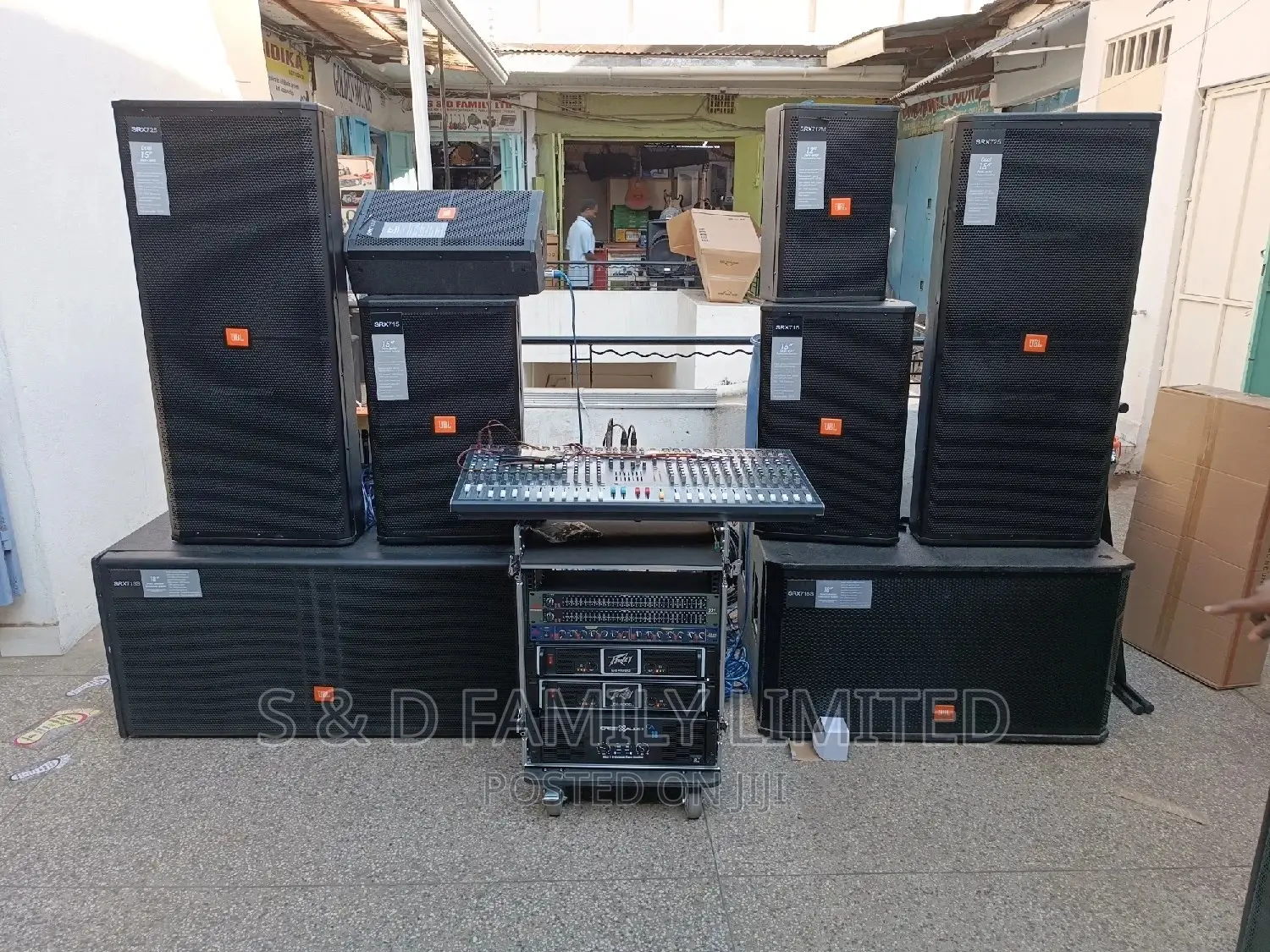 JBL Outdoor Full Set Public Address Systems for 7000 People