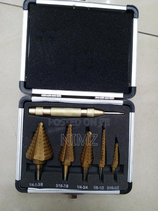 6pcs Combalt HSS Titanium Step Bit - main view