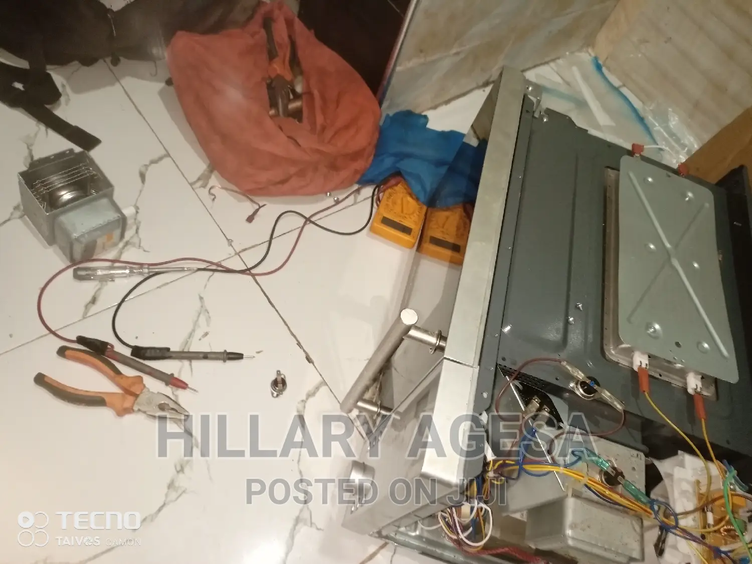 Microwaves, Repairs