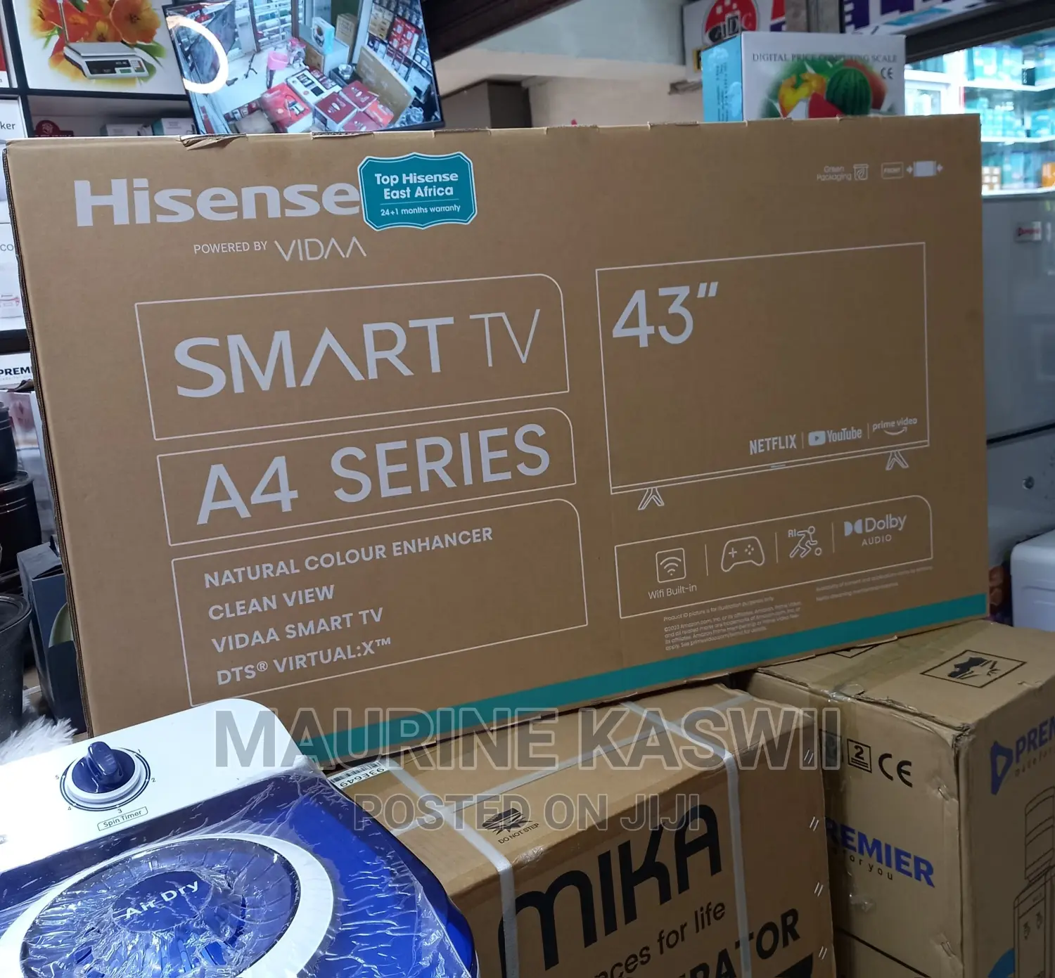 Hisense 43 Smart Tv Frameless