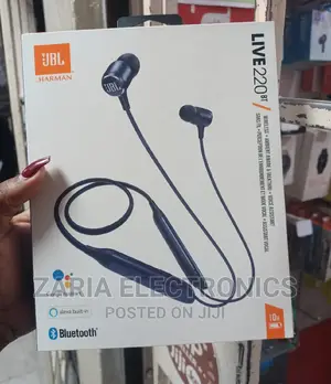 JBL Live 220bt Wireless Bluetooth Earphones, Neckband