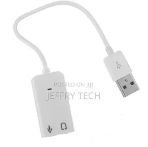 PC Windows USB2.0 3D Virtual 7.1 Channel Audio Sound Card Ad