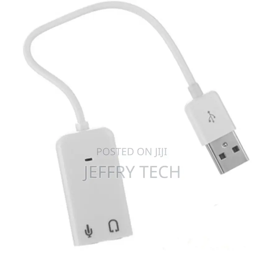 PC Windows USB2.0 3D Virtual 7.1 Channel Audio Sound Card Ad