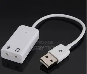 PC Windows USB2.0 3D Virtual 7.1 Channel Audio Sound Card Ad