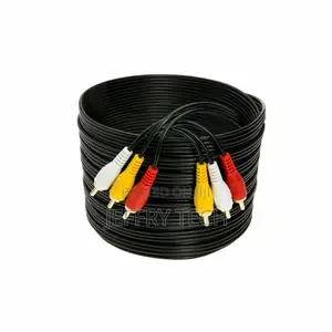 5 Metre 3 RCA Male to 3 RCA Male Stereo Audio Video Cable