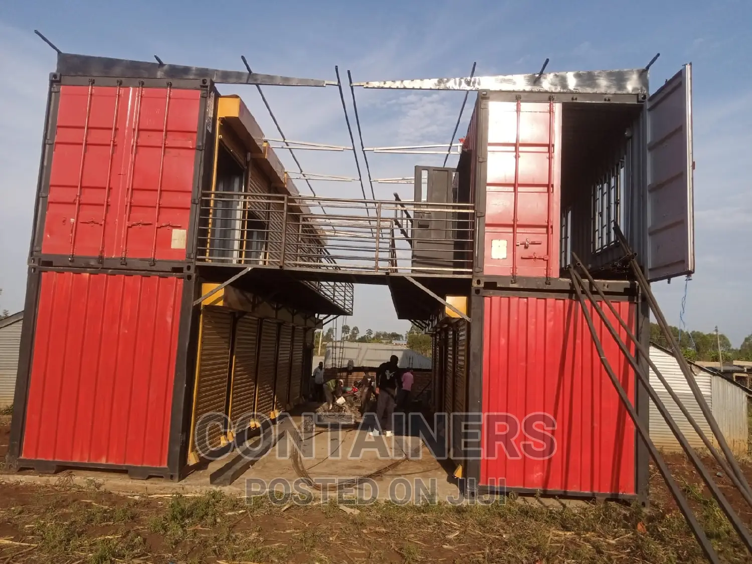 Container Stalls- Staircase Ongoing.