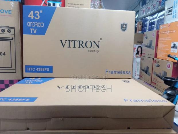 43inch Vitron Smart Android Frameless Tv - main view