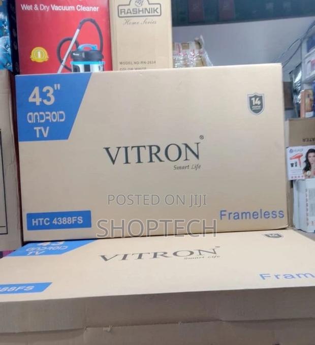 43inch Vitron Smart Android Frameless Tv - thumbnail 2