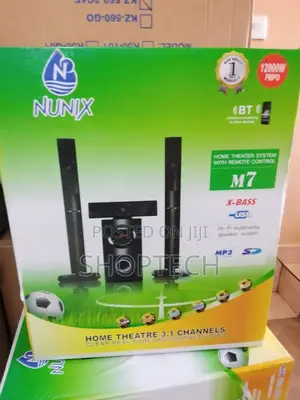 Nunix 3.1 Hometheatre System Channels 12000watts