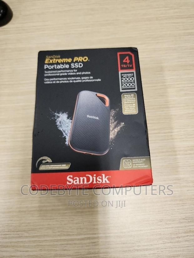 Sandisk E81 Extreme PRO Portable External SSD 4tb
