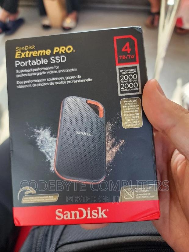 Sandisk Extreme PRO 4tb SSD - main view
