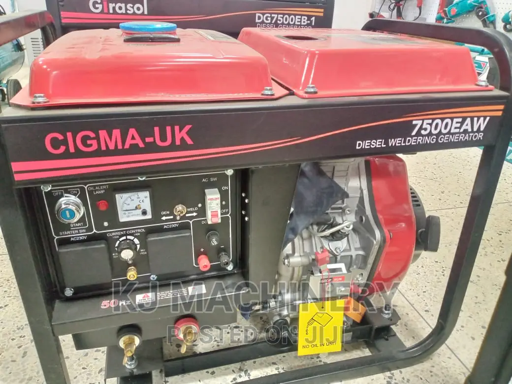 Diesel Welding Generator-5.0kw/7kva-50hz-230v