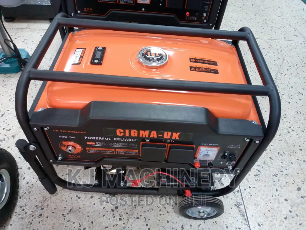 Gasoline Generator-2.8kw-Keystart Option-With Trolley Wheel.