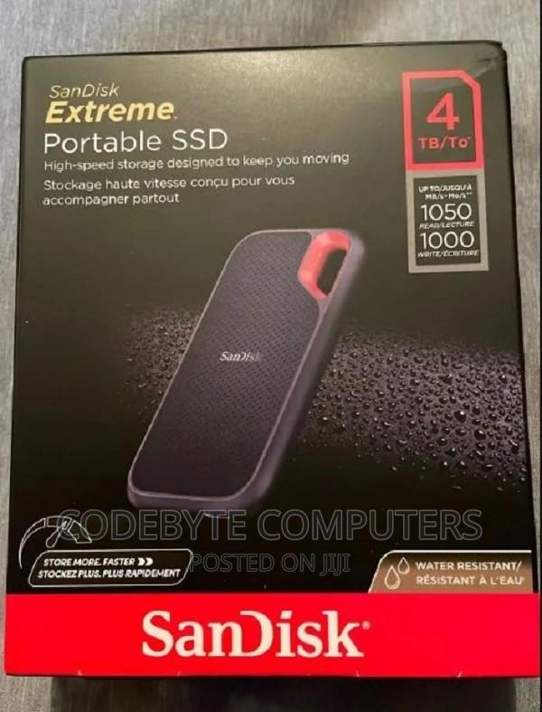 Sandisk 4tb Ssd E61 External /Extreme 4tb Ssd - main view