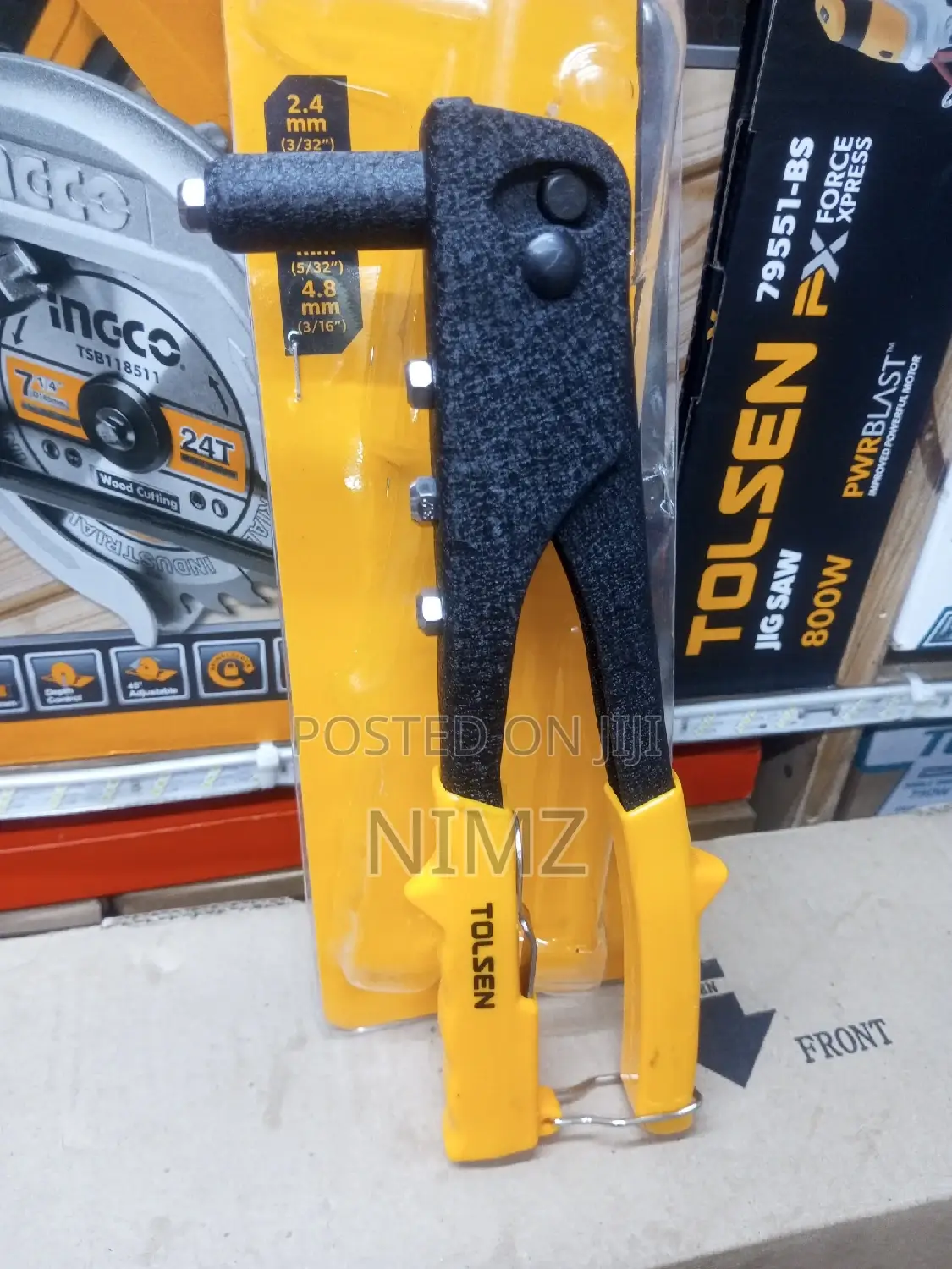 Riven Gun With Rivets