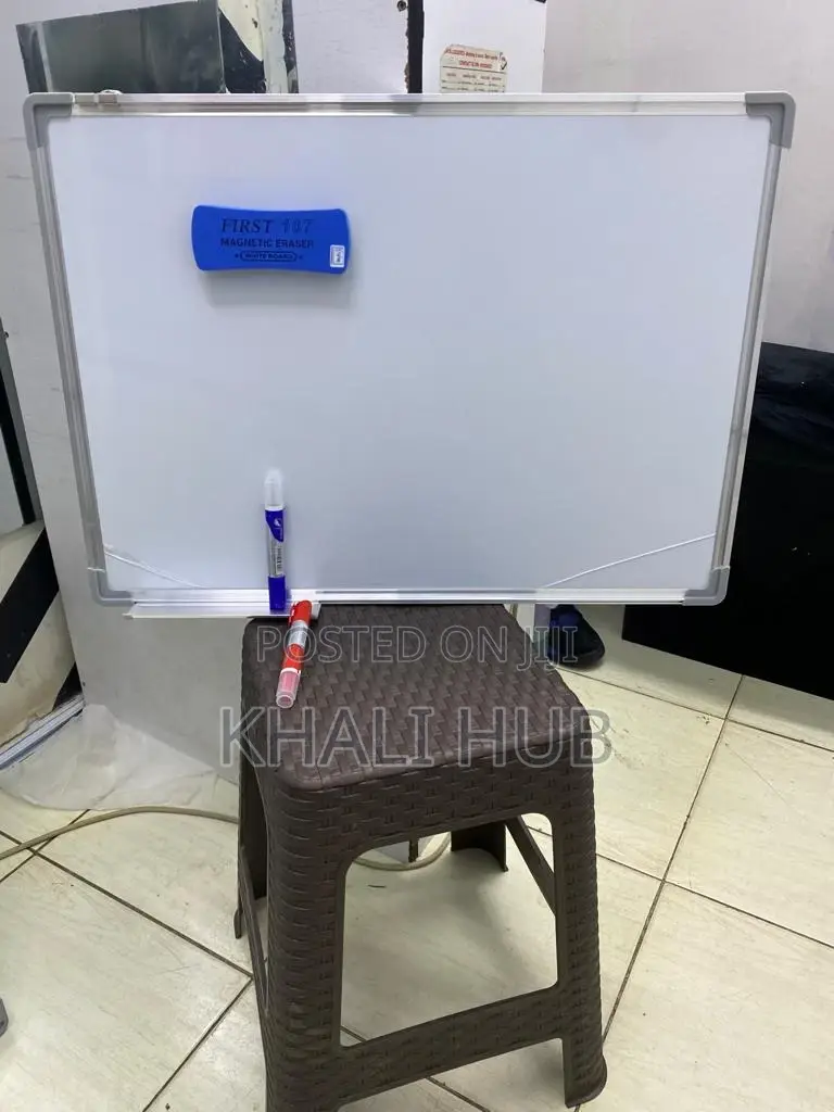 Whiteboard White Board Whiteboards 50 by 70cm