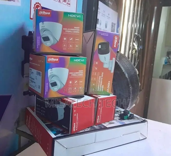 Dahua 8 Channels CCTV Kit With 8 Cameras Dome/Bullet
