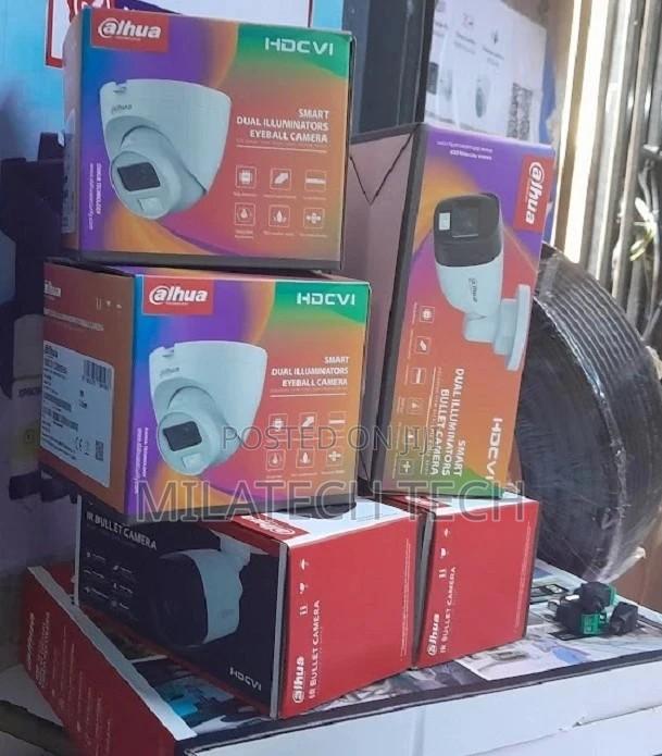Dahua 6 CCTV Surveillance Cameras 2mp Dome/Bullet