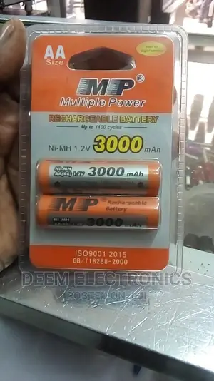 Rechargeable Batteries AA Mp (3000mah)
