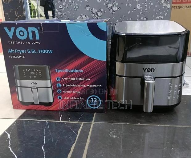 Von Air Fryer 5.5 Litres