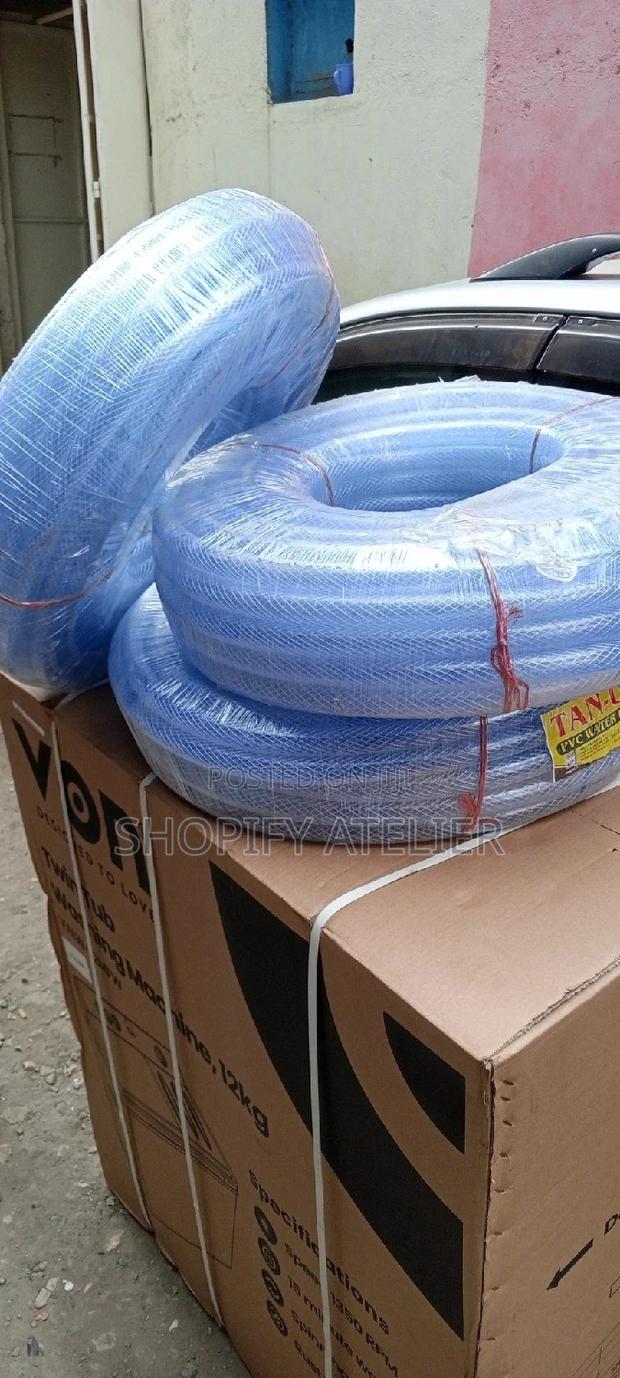 Tan Uk Braided Water Hose Pipe 3/4 by 50 MTR