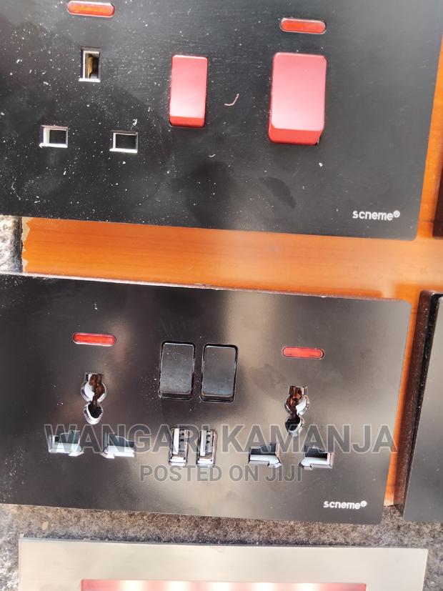 Black Cooker Socket Unit - main view