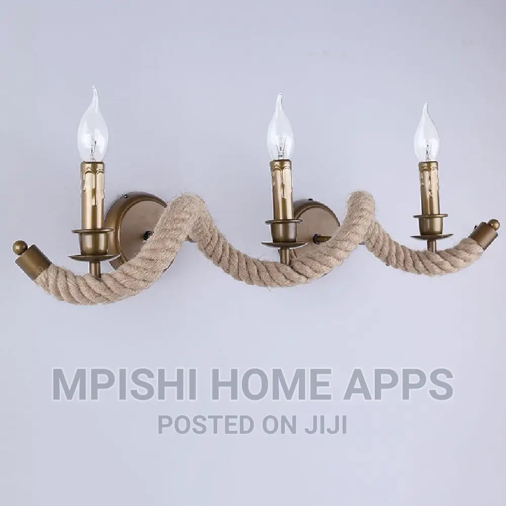 Wave Rope Wall Light
