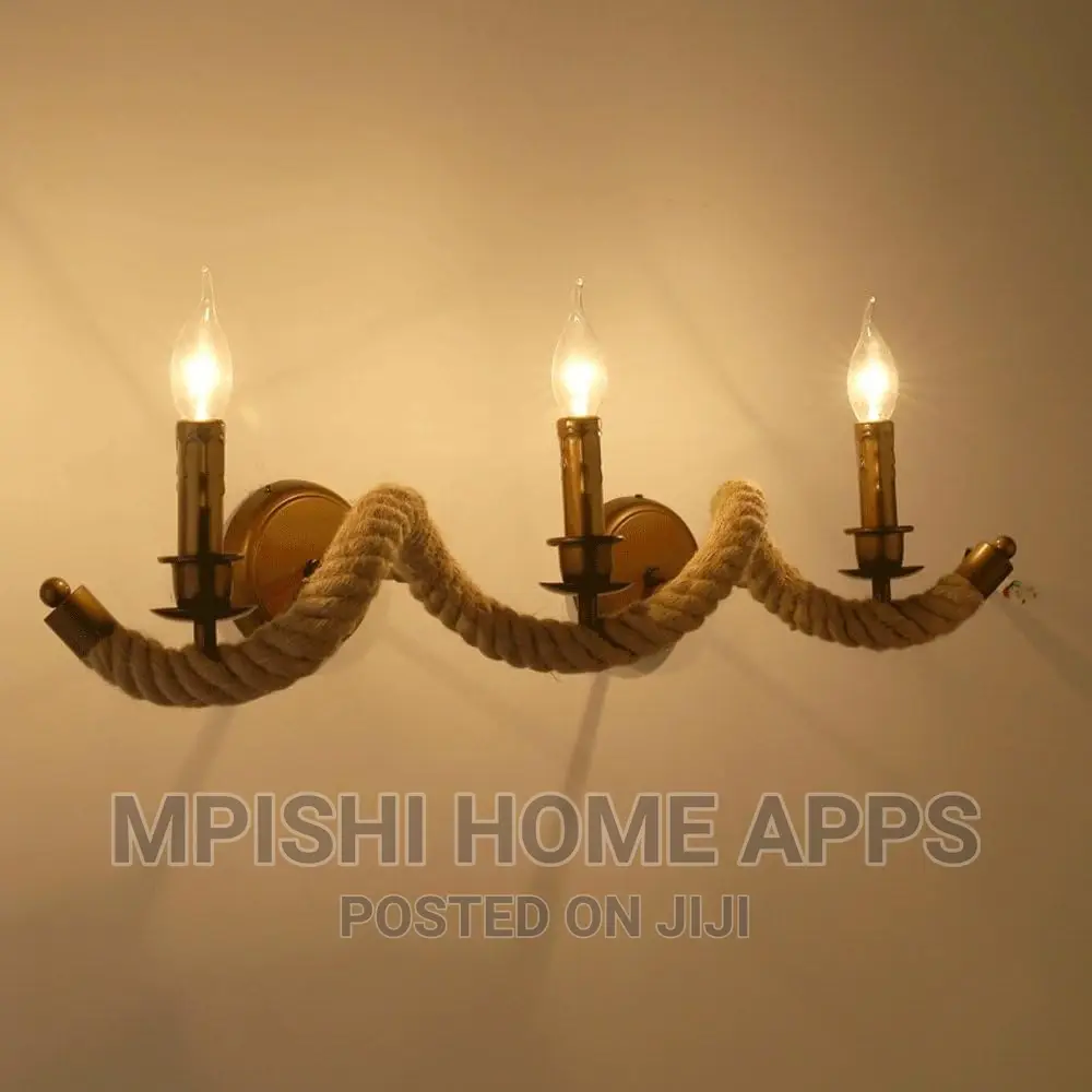 Wave Rope Wall Light