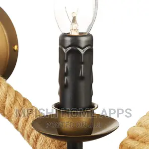 Wave Rope Wall Light