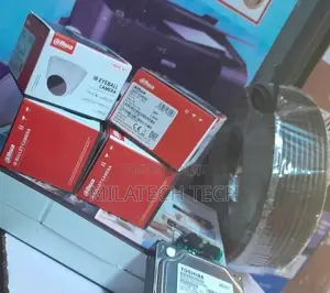 Four 4 CCTV Cameras Complete Dahua System Kit