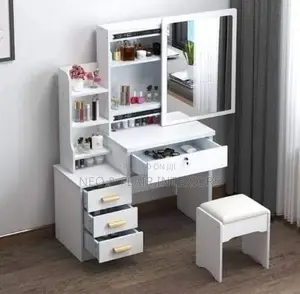 Dressing Table With Sliding Mirror