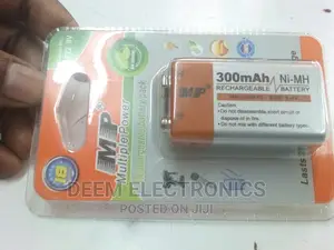 Rechargeable Battery 9V MP Battery (300mah)