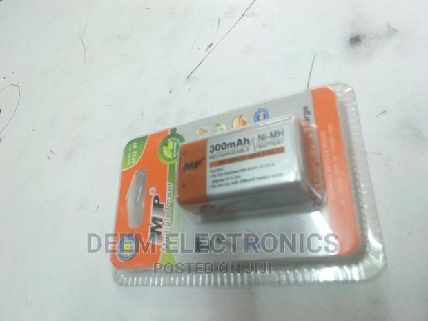 Rechargeable Battery 9V MP Battery (300mah) - thumbnail 2
