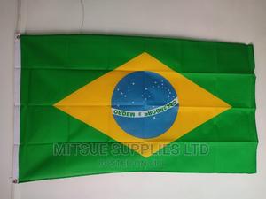 Brazil National Flag 38 by 60 Inches Polyester - thumbnail 2