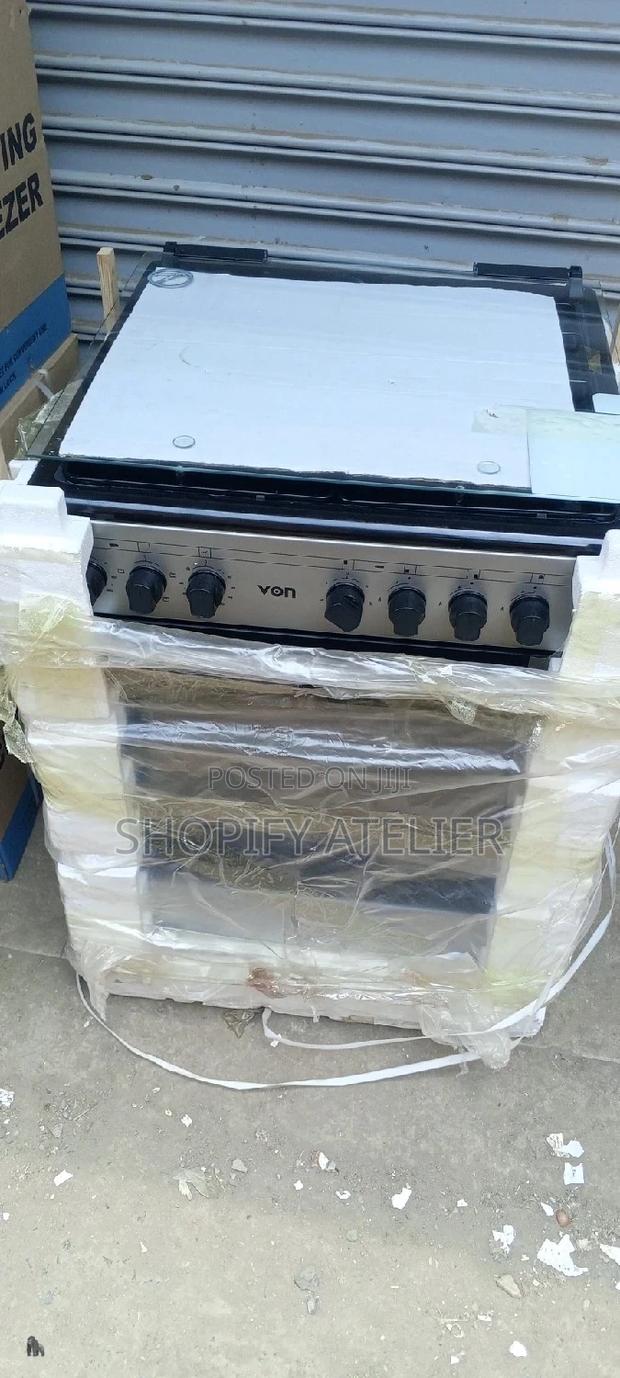Von 60*60cm 3G+1E Standing Cooker Electric Oven - main view