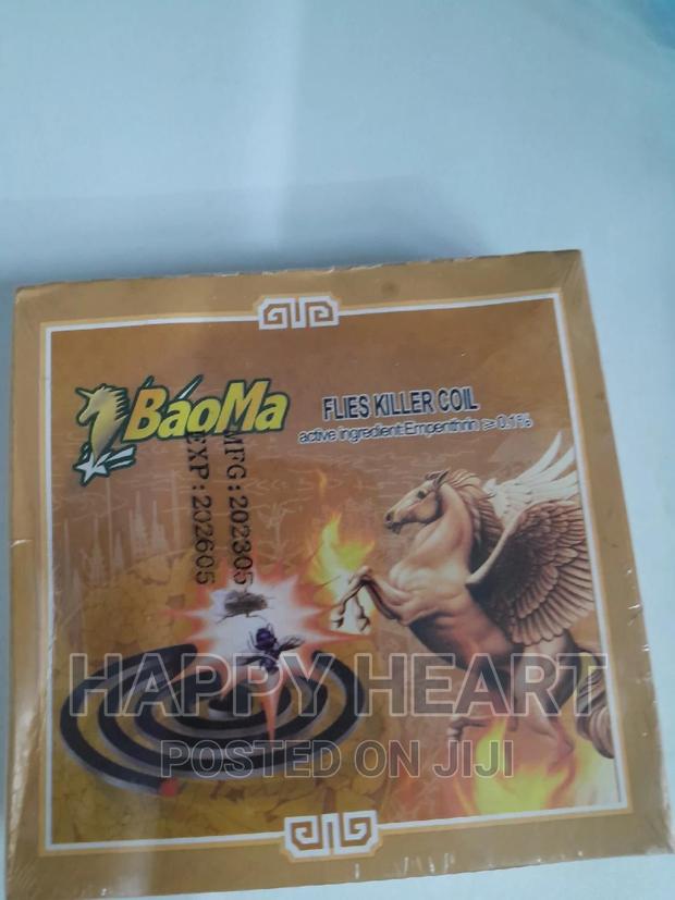 Baoma Flies Killer Coil Empenthrin 0.1% 10 Coils