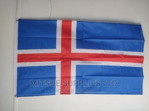National Flag for Iceland 36 by 58 Inch Polyester - thumbnail 2