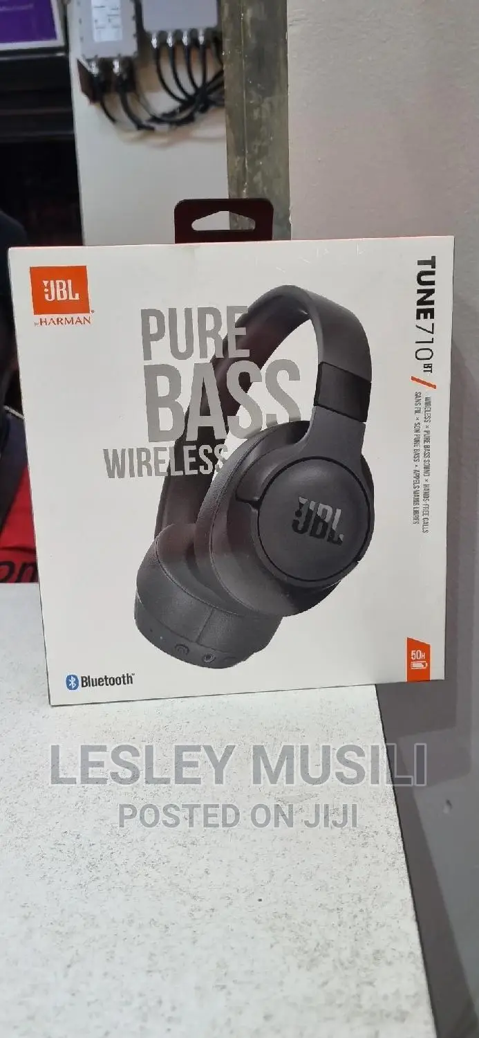 JBL Tune 710BT
Pure Bass Wireless Headphones Black