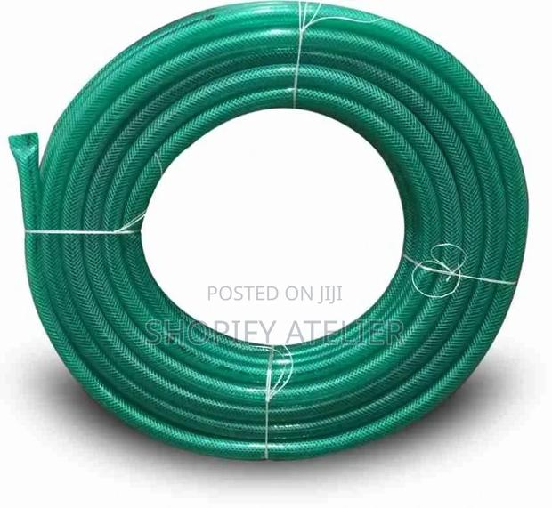 Tan Uk 3/4by25mtr Braided Water Hose Pipe Green, Clear
