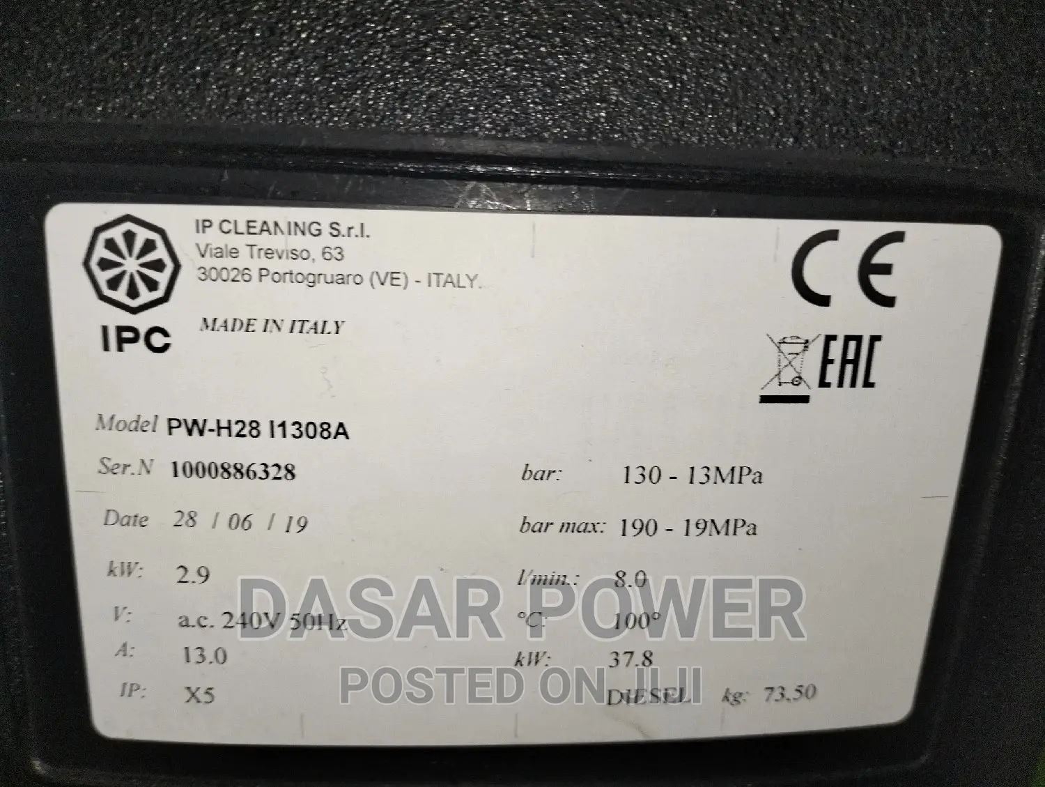 Steam Pressure Washer